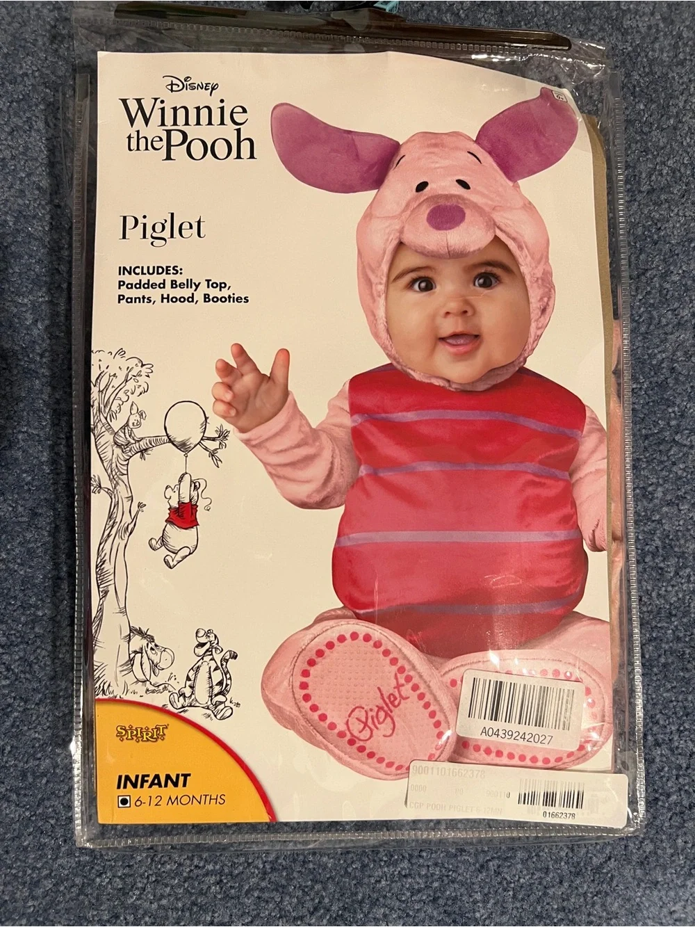 Disney Piglet Infant Costume - Pink
